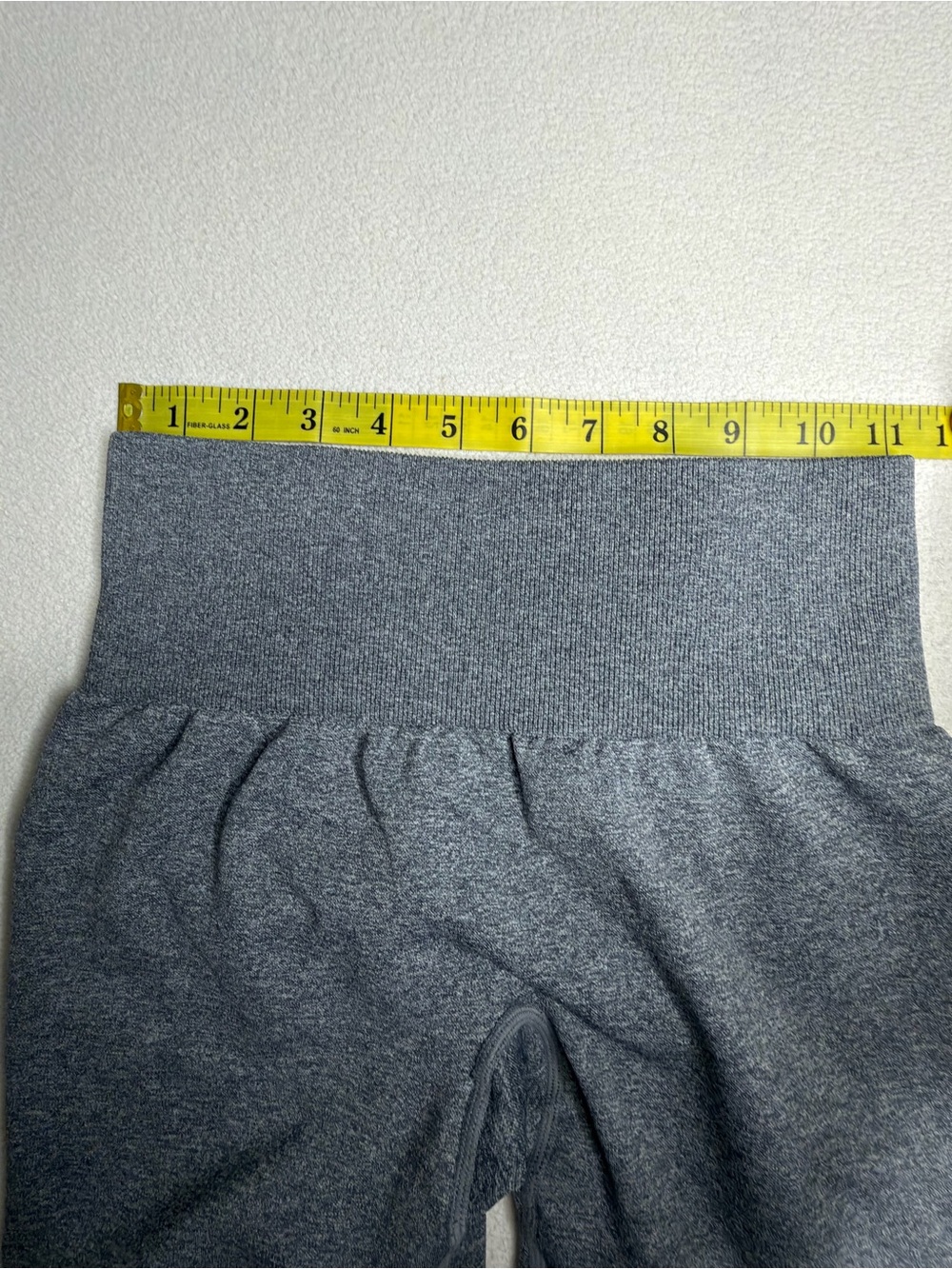 NVGTN Black Speckled Scrunch Seamless Shorts - Picture 9 of 10